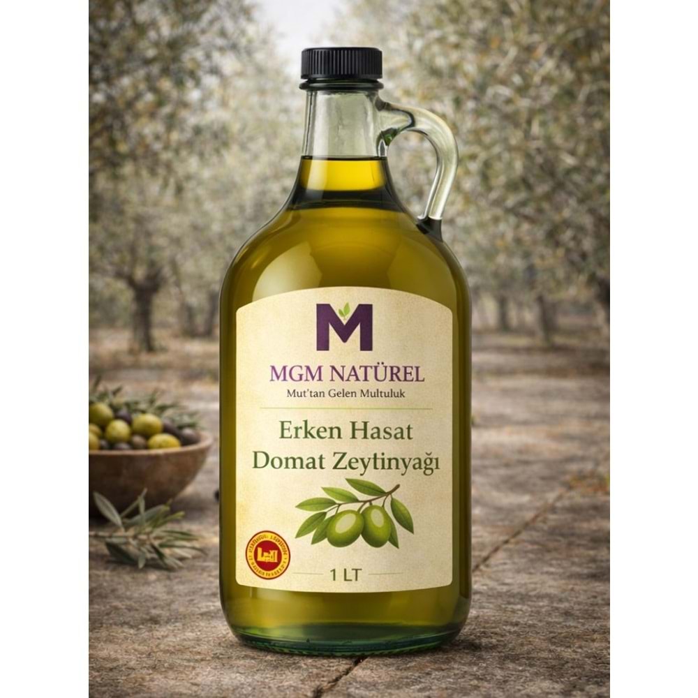 ERKEN HASAT DOMAT ZEYTİNYAĞI 1L GALON