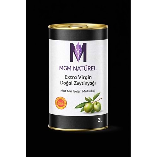 Extra Virgin Sızma Doğal Zeytinyağı Teneke - 2L