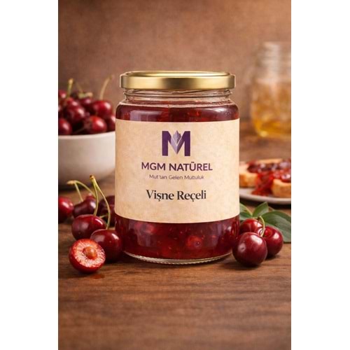 Doğal El Yapımı Vişne Reçeli - 400gr