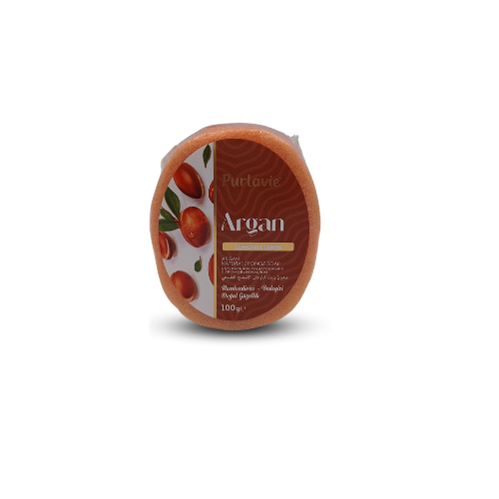 Argan Süngerli Sabun