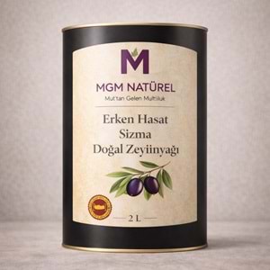 Erken Hasat Sızma Doğal Zeytinyağı Teneke - 2L